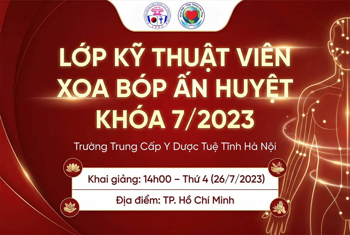 lớp xoa bóp khai giảng